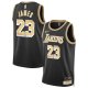 Unisex Los Angeles Lakers LeBron James Nike Black  Select Series Swingman Jersey