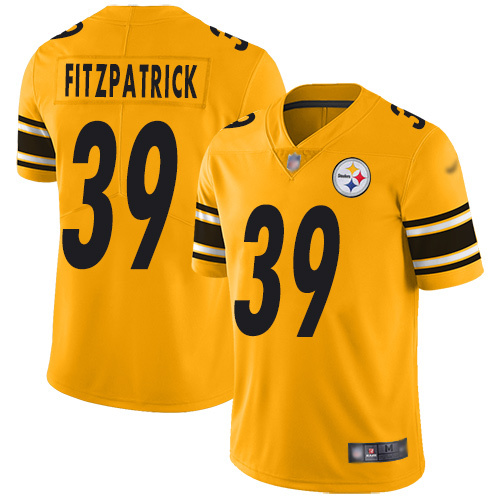 Pittsburgh Steelers #39 Minkah Fitzpatrick Gold Men's Stitched NFL Limited Inverted Legend Jersey