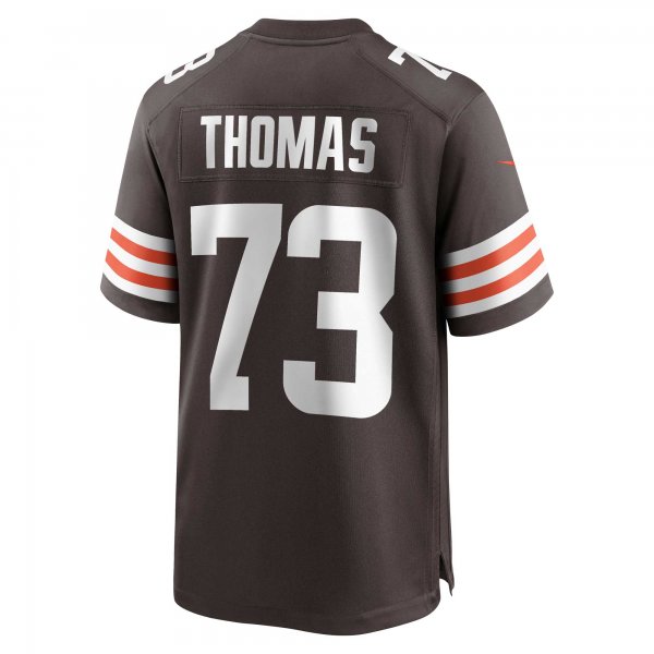 Men's Cleveland Browns Joe Thomas Nike Brown Retired Player Game Jersey