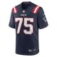 Men's New England Patriots Conor McDermott Nike Navy Home Game Player Jersey