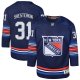 Youth New York Rangers #31 Igor Shesterkin Navy Alternate Premier Player Jersey