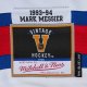 Men's New York Rangers Mark Messier Mitchell & Ness Blue Big & Tall 1993 Captain Patch Blue Line Player Jersey