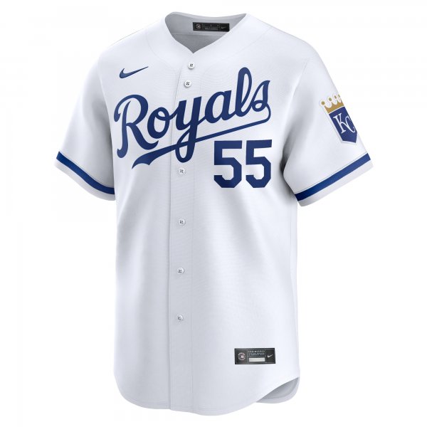 Men's Kansas City Royals Cole Ragans Nike White Home Limited Player Jersey