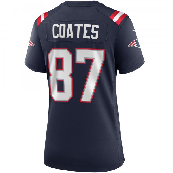 Women's New England Patriots Ben Coates Nike Navy Game Retired Player Jersey