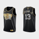 Men's Memphis Grizzlies 2022 Playoffs Jaren Jackson Jr. #13 Diamond Edition Retro Logo Black NBA Jersey