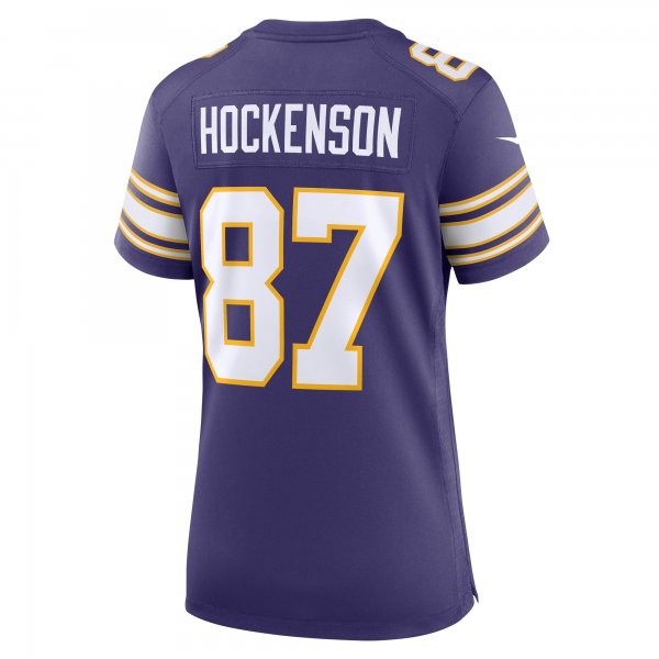 Women's Minnesota Vikings T.J. Hockenson Nike Purple Player Jersey