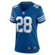 Women's Indianapolis Colts Jonathan Taylor Nike Royal Game Player Jersey