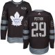 Adidas Toronto Maple Leafs #29 Felix Potvin Black 1917-2017 100th Anniversary Stitched NHL Jersey