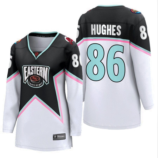 Men's NHL New Jersey Devils Jack Hughes Eastern All Star #86 Jersey