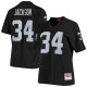 Women's Las Vegas Raiders Bo Jackson Mitchell & Ness Black 1988 Legacy Replica Jersey