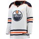 Women's Edmonton Oilers Fanatics White Away Breakaway Jersey