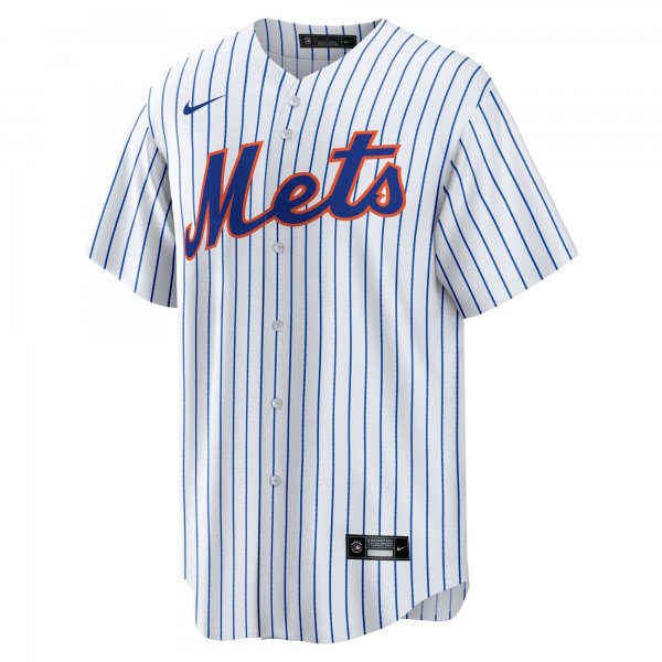 Men's New York Mets Nike White Home Blank Replica Jersey