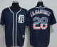 Detroit Tigers #28 J. D. Martinez Navy Blue USA Flag Fashion Stitched MLB Jersey