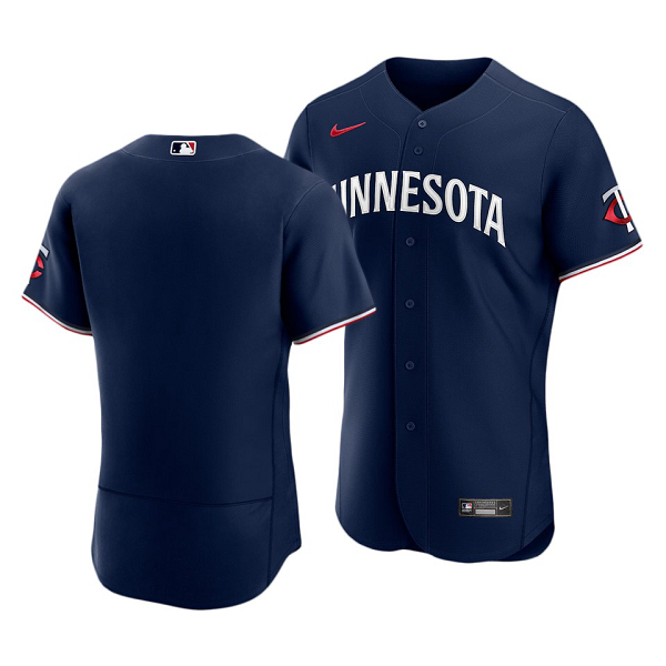 Men's Minnesota Twins 2023 Flexbase Navy Team Jersey