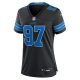 Women's Detroit Lions Aidan Hutchinson Nike Black 2nd Alternate Game Jersey