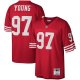 Men's San Francisco 49ers Bryant Young Mitchell & Ness Scarlet Legacy Replica Jersey