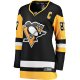 Women's Pittsburgh Penguins Sidney Crosby Fanatics Black Captain Patch Home Breakaway Jersey