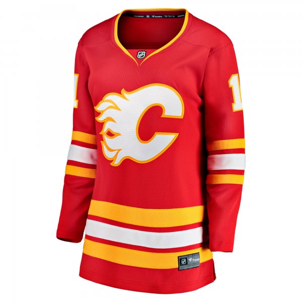 Women's Calgary Flames Mikael Backlund Fanatics Red Home Team Breakaway Player Jersey