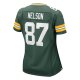 Women's Green Bay Packers Jordy Nelson Nike Green Retired Game Jersey