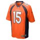 Men's Denver Broncos Jalen Virgil Nike Orange Game Player Jersey