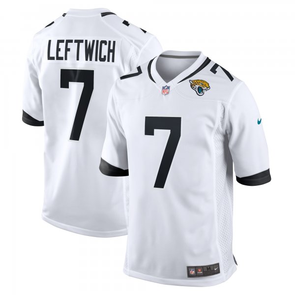 Men's Jacksonville Jaguars Byron Leftwich Nike White Retired Player Game Jersey