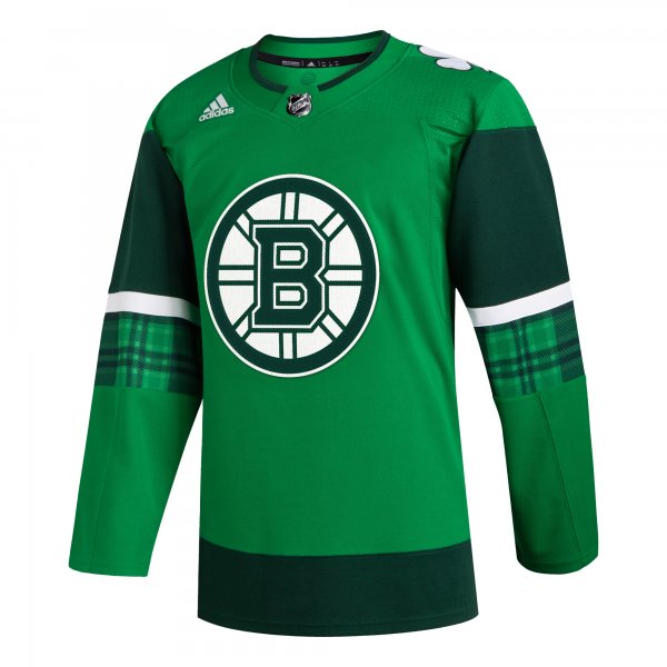 Men's Boston Bruins  adidas Kelly Green 2023 St. Patrick's Day Primegreen Jersey