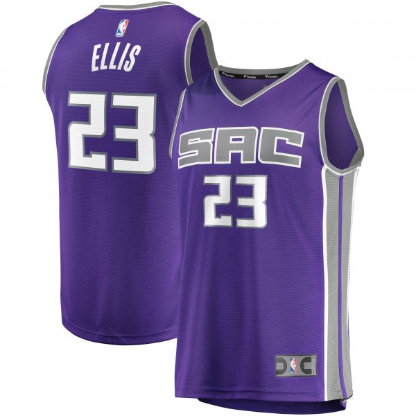 Men's Sacramento Kings Keon Ellis Fanatics Purple Fast Break Replica Jersey - Icon Edition