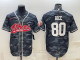 Men's San Francisco 49ers #80 Jerry Rice Camouflage Stitched Baseball Cool Base Jersey