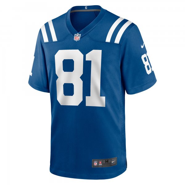 Men's Indianapolis Colts Mo Alie-Cox Nike Royal Team Game Jersey