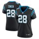 Women's Carolina Panthers Tarik Cohen Nike  Black  Game Jersey