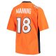 Women's Denver Broncos Peyton Manning Mitchell & Ness Orange Legacy Replica Player Jersey