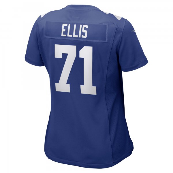 Women's New York Giants Justin Ellis Nike Royal Game Player Jersey