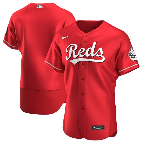 Men's Cincinnati Reds Nike Blank Scarlet Alternate 2020 Team Jersey