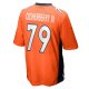 Men's Denver Broncos Lloyd Cushenberry III Nike Orange Game Player Jersey