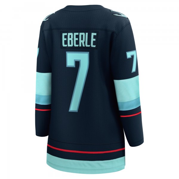 Women's Seattle Kraken Jordan Eberle Fanatics Navy Home Breakaway Player Jersey