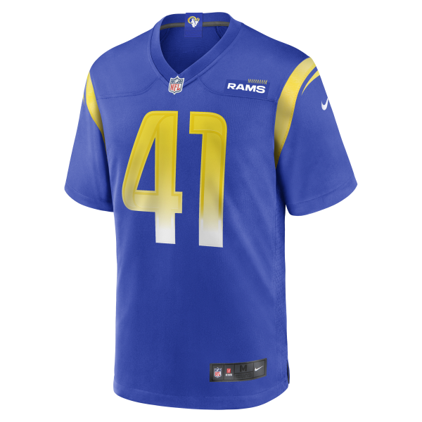 Men's Los Angeles Rams Cameron McCutcheon Nike Royal  Game Jersey