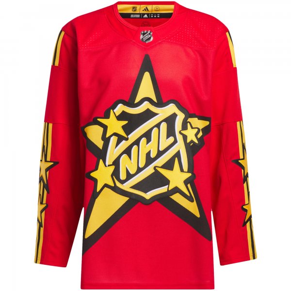 Men's  2024 NHL All-Star Game adidas x drew house Red Primegreen Jersey