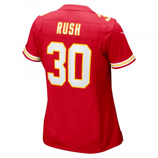 Women's Kansas City Chiefs Darius Rush Nike  Red Team Game Jersey