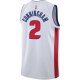 Youth Detroit Pistons Cade Cunningham Nike White Swingman Jersey - Association Edition