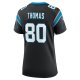 Women's Carolina Panthers Ian Thomas Nike Black Team Game Jersey