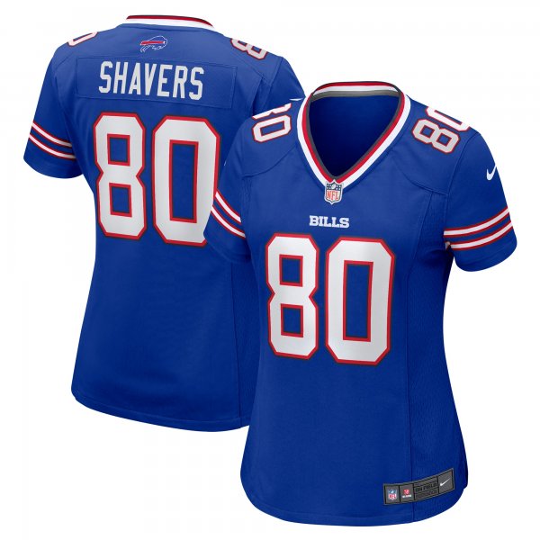 Women's Buffalo Bills Tyrell Shavers Nike Royal Team Game Jersey