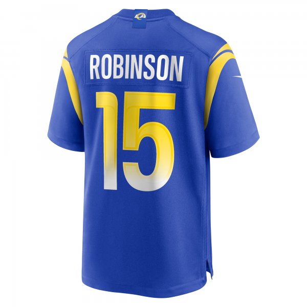 Men's Los Angeles Rams Demarcus Robinson Nike  Royal  Game Jersey