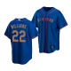 Men's New York Mets #22 Jett Williams 2022 MLB Draft Jersey Royal Alternate