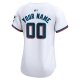 Women's Miami Marlins Nike White Home Limited Custom Jersey