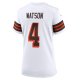 Women's Cleveland Browns Deshaun Watson Nike White Player Jersey