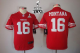 Nike San Francisco 49ers #16 Joe Montana Red Team Color Super Bowl XLVII Youth Stitched NFL Limited Jersey