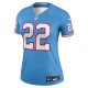 Women's Tennessee Titans Derrick Henry Nike Light Blue Oilers Throwback Legend Jersey