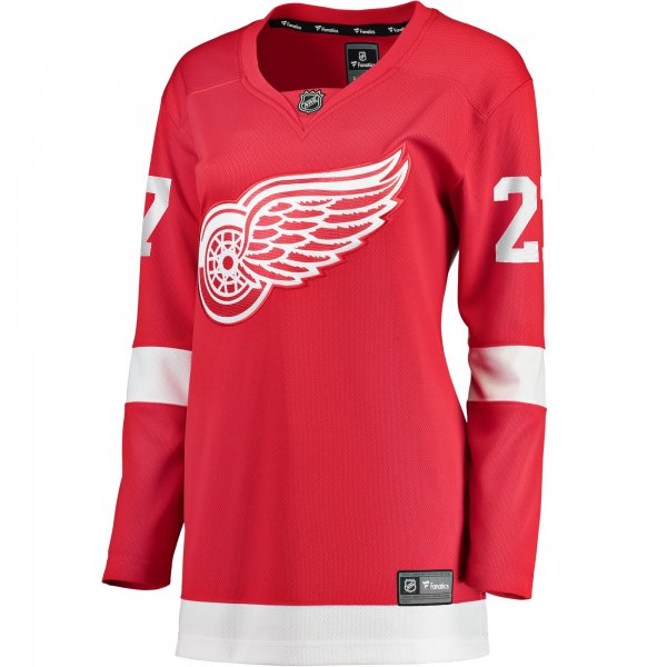 Women's Detroit Red Wings Michael Rasmussen Fanatics Red Home Breakaway Player Jersey