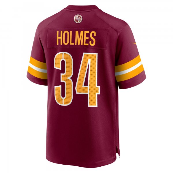 Men's Washington Commanders Christian Holmes Nike Burgundy Player Game Jersey