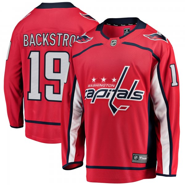 Men's Washington Capitals Nicklas Backstrom Fanatics Red Breakaway Player Jersey